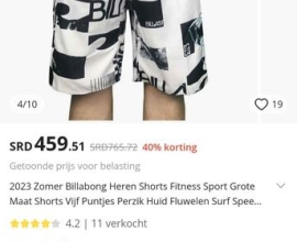 Heren Summer Shorts