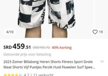 Heren Summer Shorts