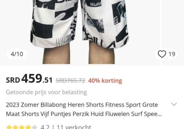 Heren Summer Shorts