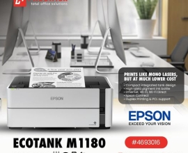 Vergeet cartridges en kies voor de Epson EcoTank series!